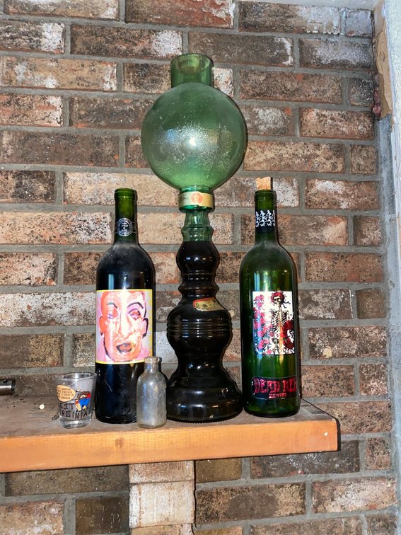 Collectable Bottles and Shot Glass