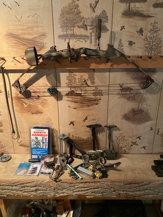 Compound Bow and Accessories also comes with Arrows