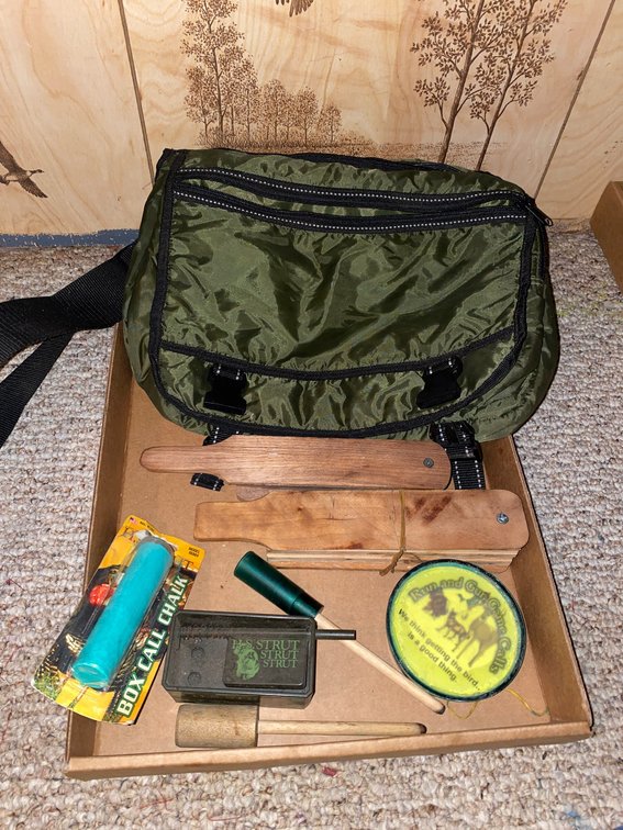 Turkey Calls and Carrying Case