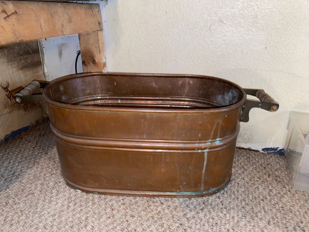 Copper Boiler, Large Hat Box
