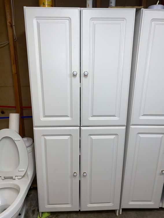 Cabinet and Contents