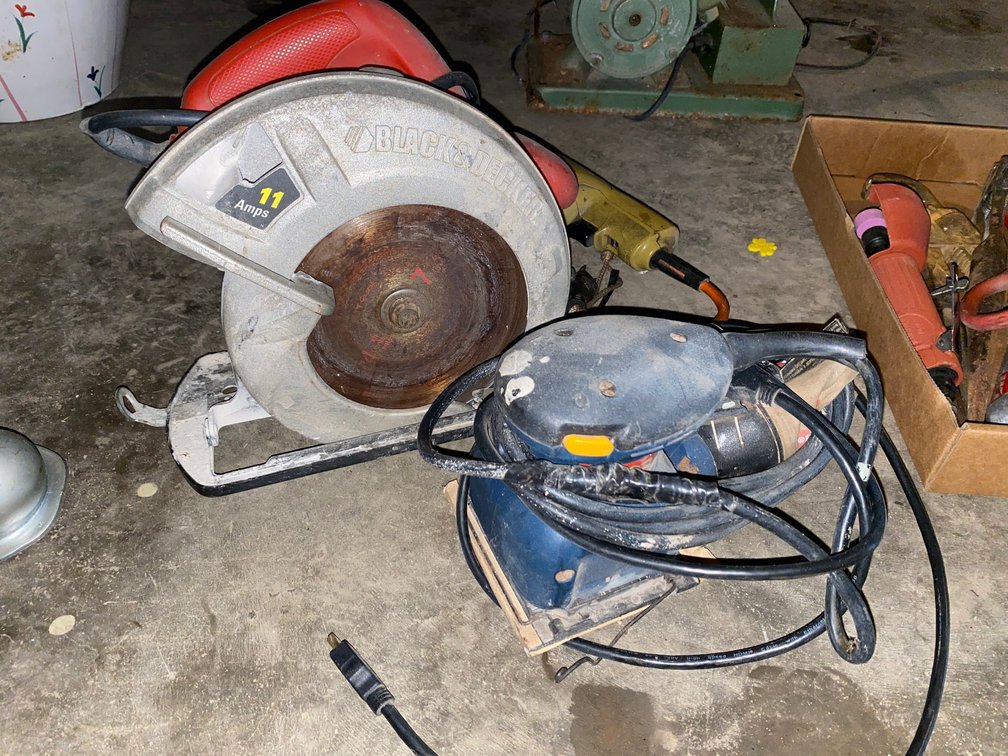 Electric Circular Saw, Drill and Sander