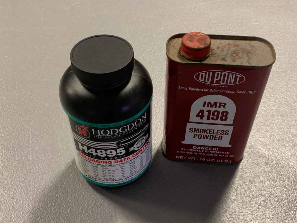 [2386]  Two Smokeless Powder Containers