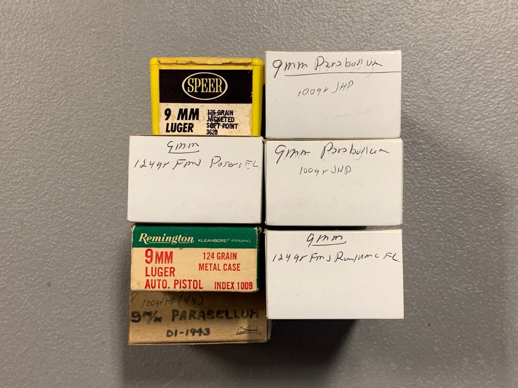 [2222]  Ammo Lot: 9mm