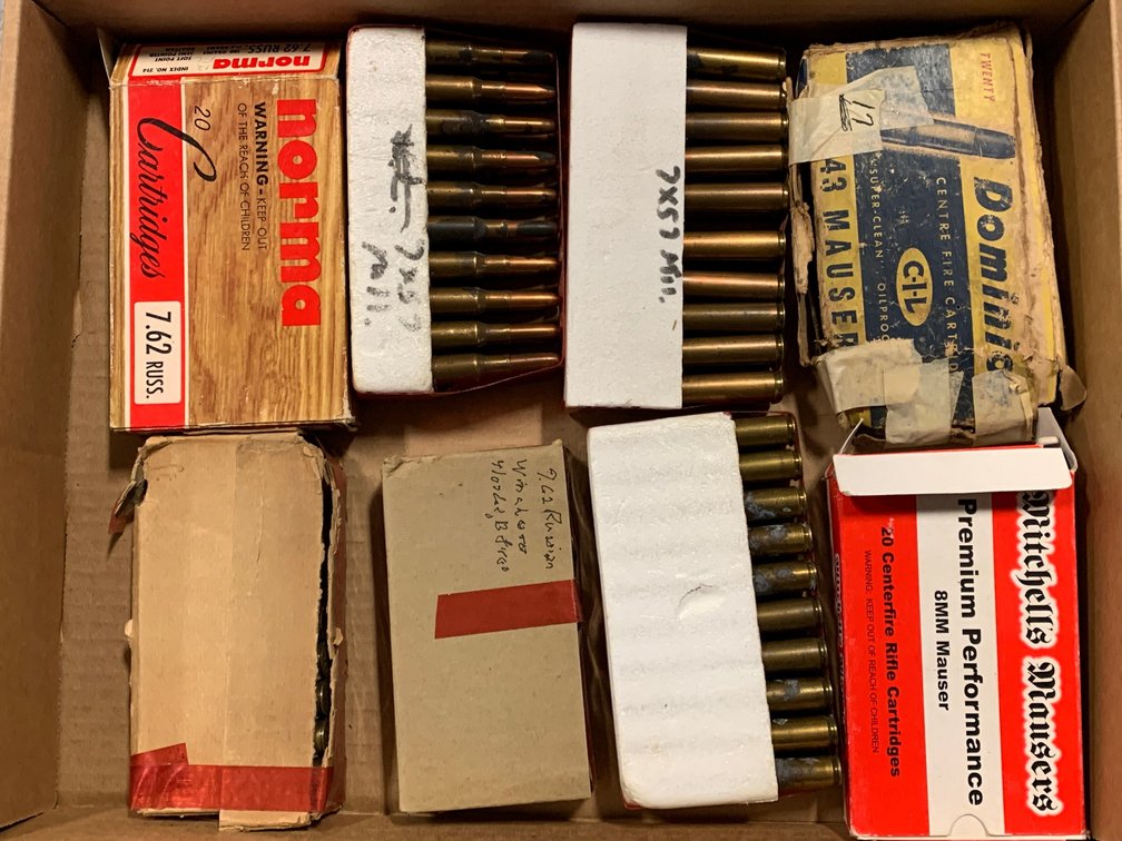 [2294]  Ammo Lot: Assorted Rifle