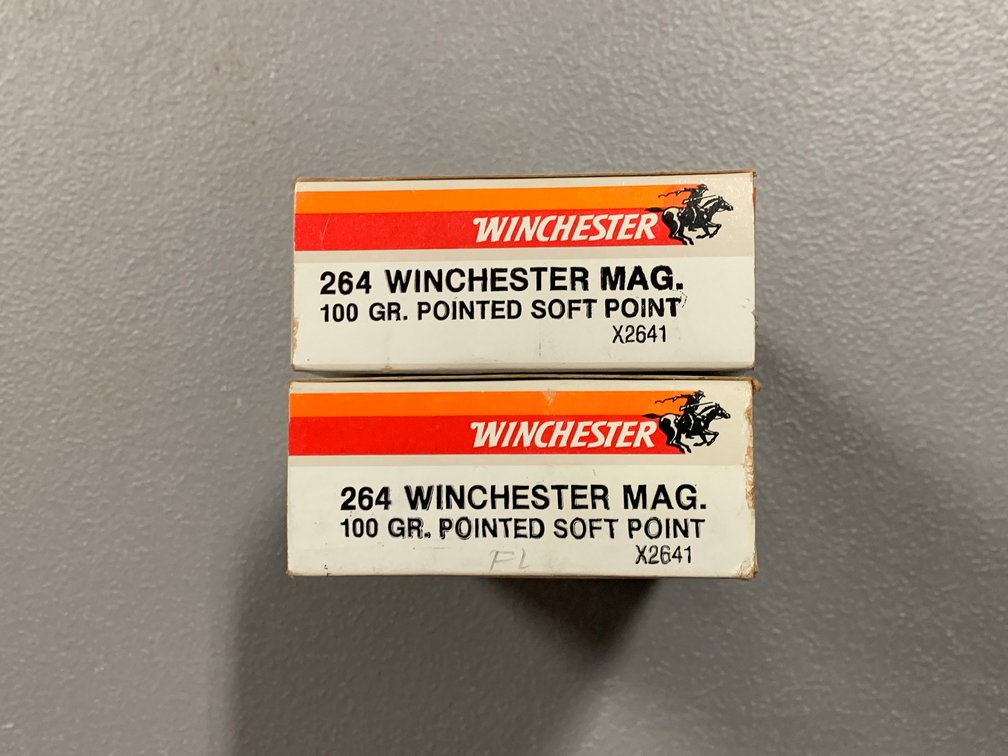 [2128]  Ammo Lot: .264 Win mag