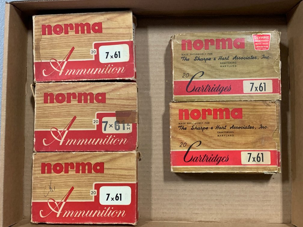 [2189]  Ammo Lot: 7x61