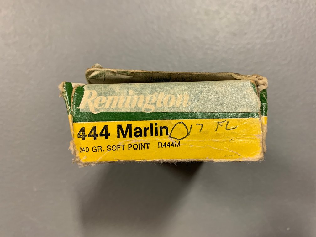 [2162]  Ammo Lot: .444 Marlin
