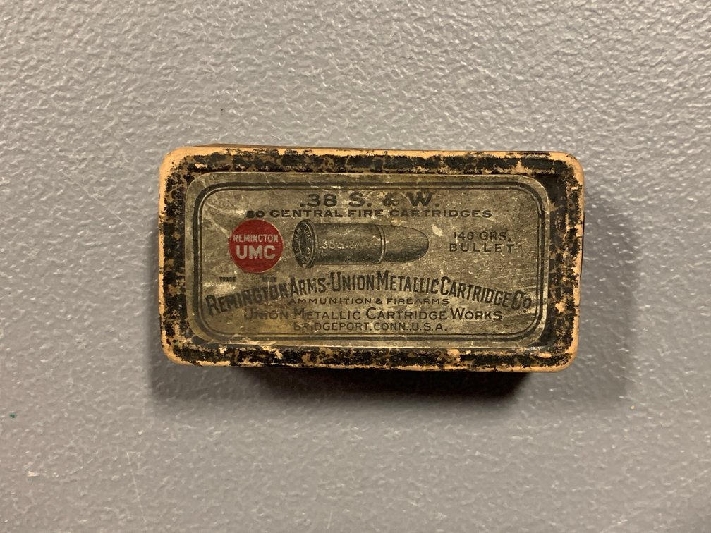 [2068]  Ammo Lot: .38 S&W - Collector's Ammo