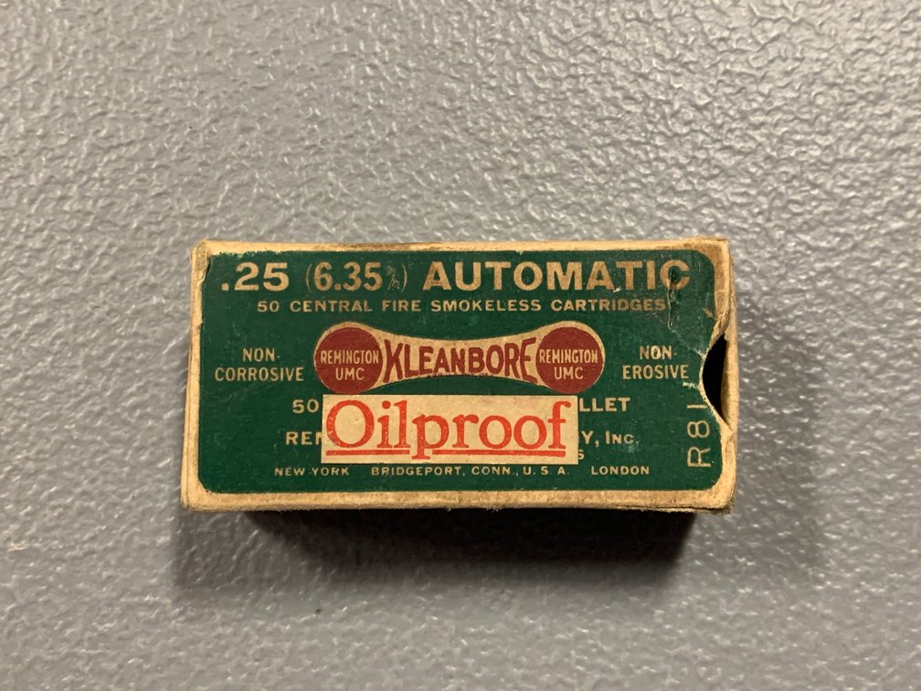 [2036]  Ammo Lot: .25 Auto - Collector's Ammo