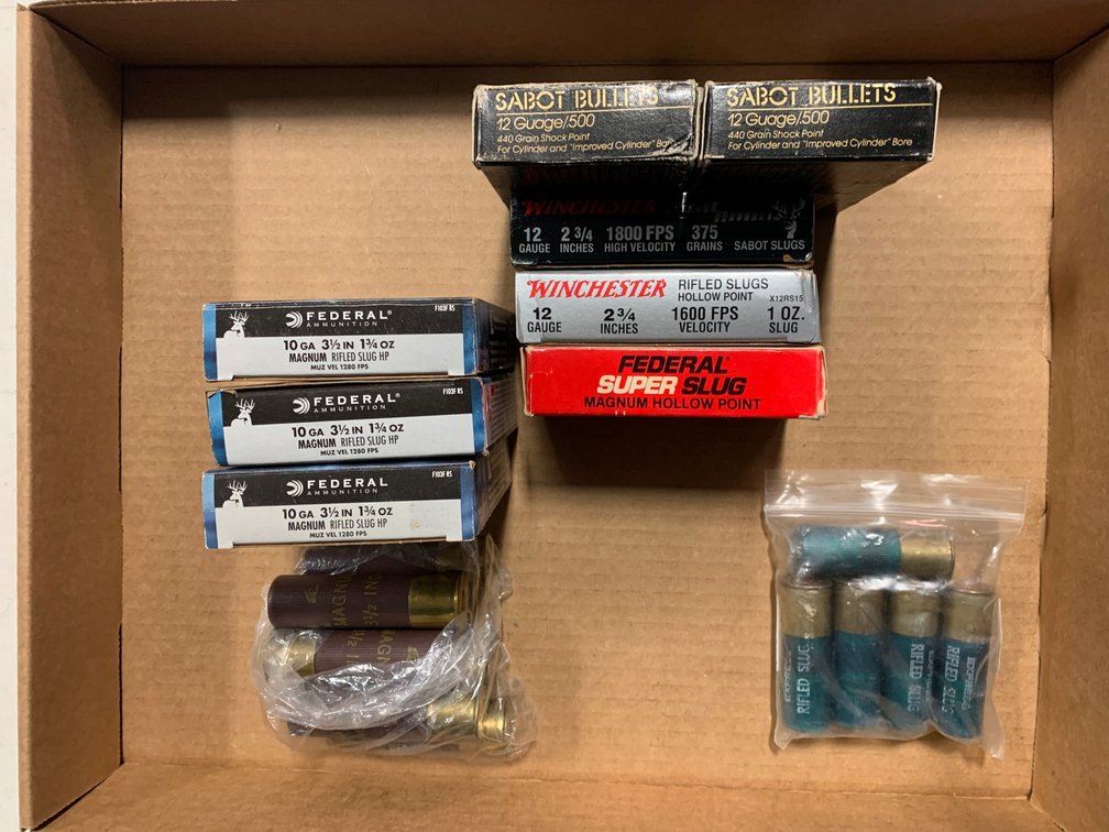 [2263]  Ammo Lot: 12 ga & 10 ga
