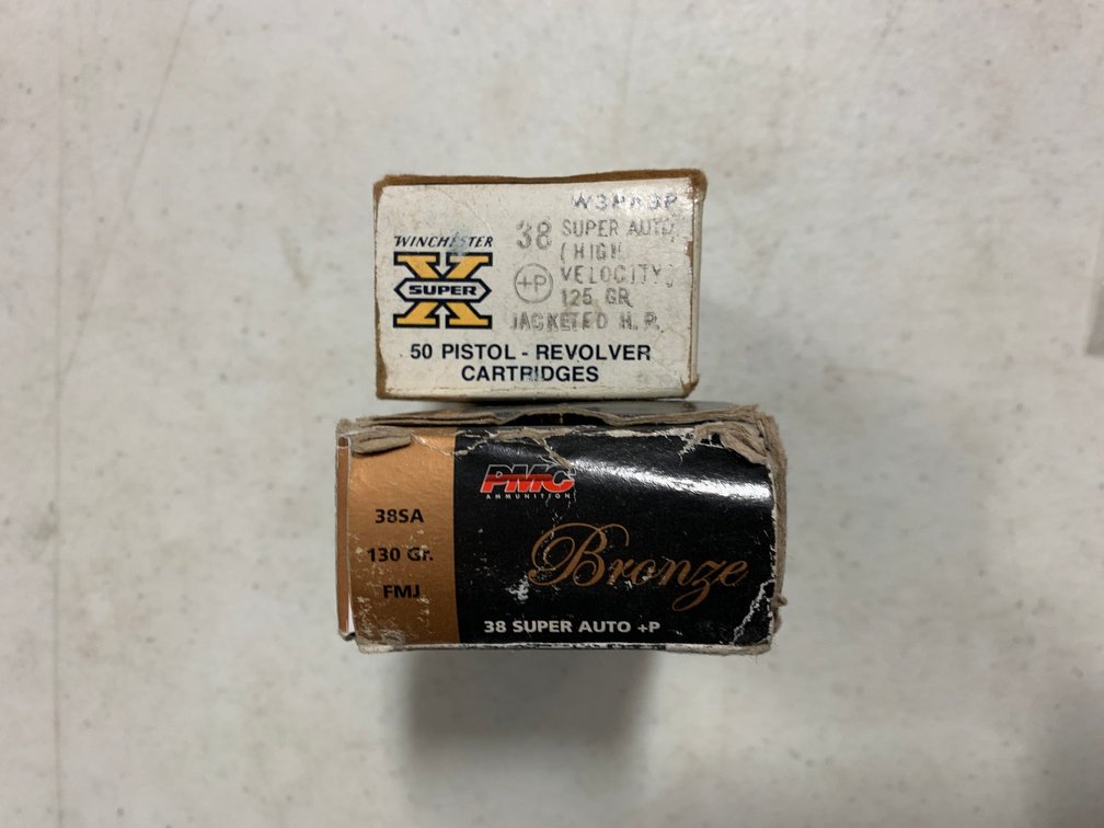 [2076]  Ammo Lot: .38 Super