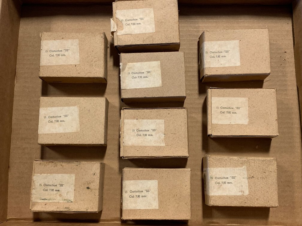 [2208]  Ammo Lot: 7.92mm