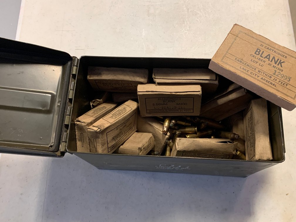 [2293]  Ammo Lot: Assorted Blanks