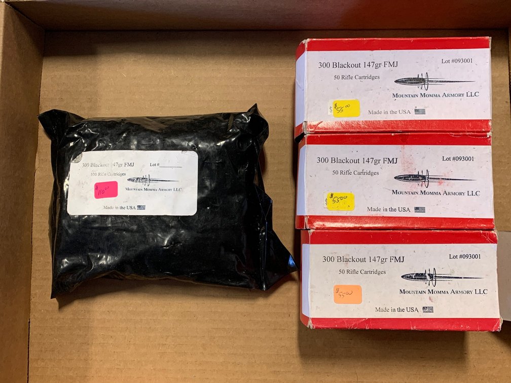 [2136]  Ammo Lot: .300 Blackout