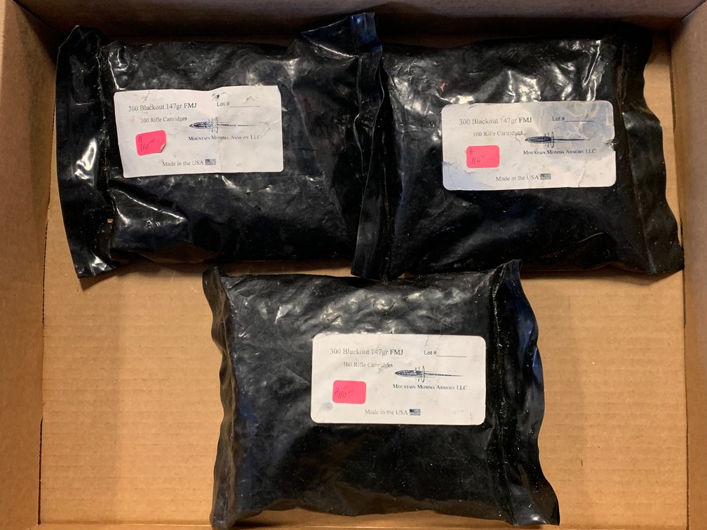 [2137]  Ammo Lot: .300 Blackout