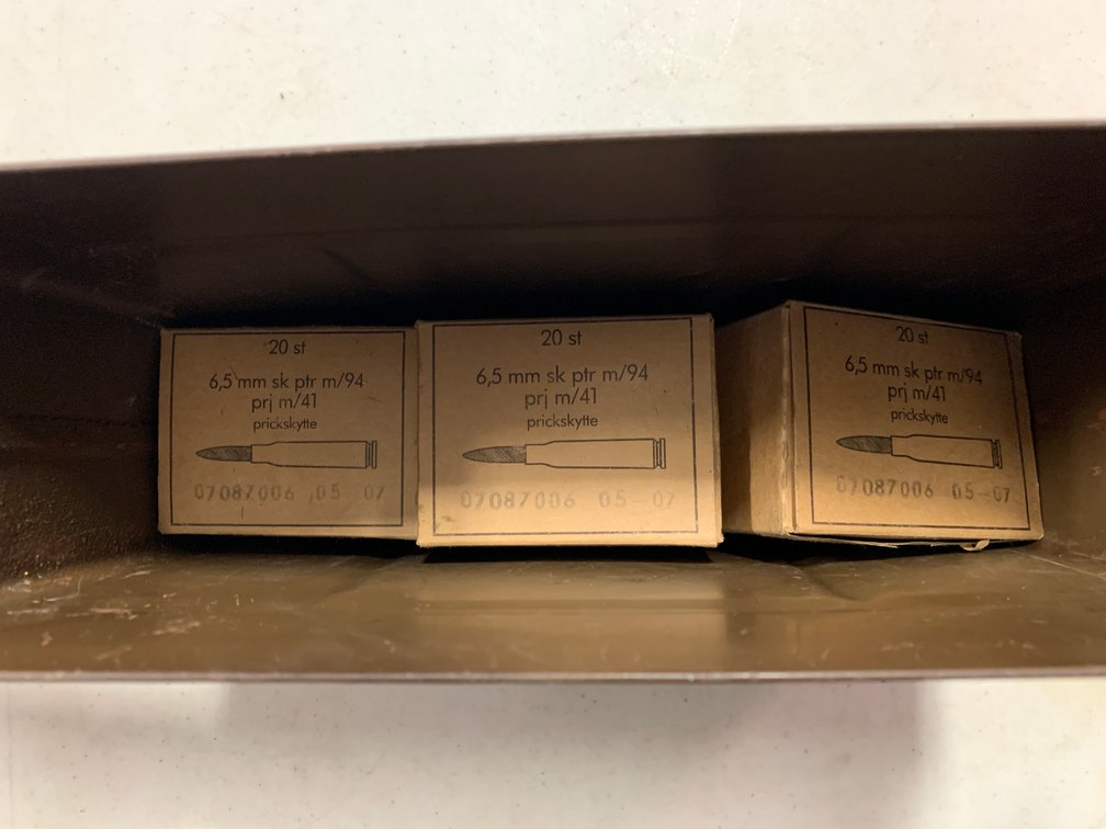 [2181]  Ammo Lot: 6.5mm Military