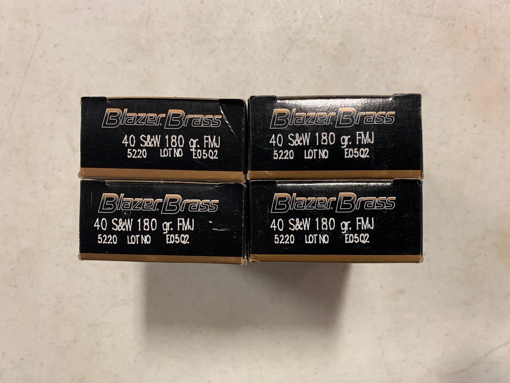[2086]  Ammo Lot: .40 S&W