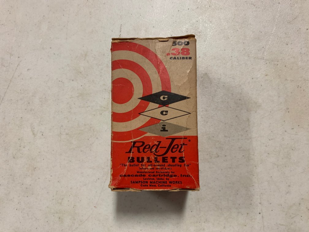 [2067]  Ammo Lot: .38 cal "Red Jet"