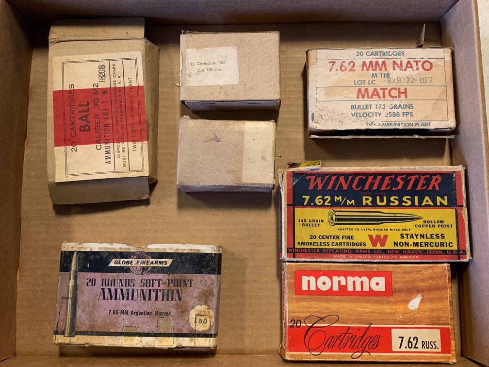 [2193]  Ammo Lot: 7.62mm