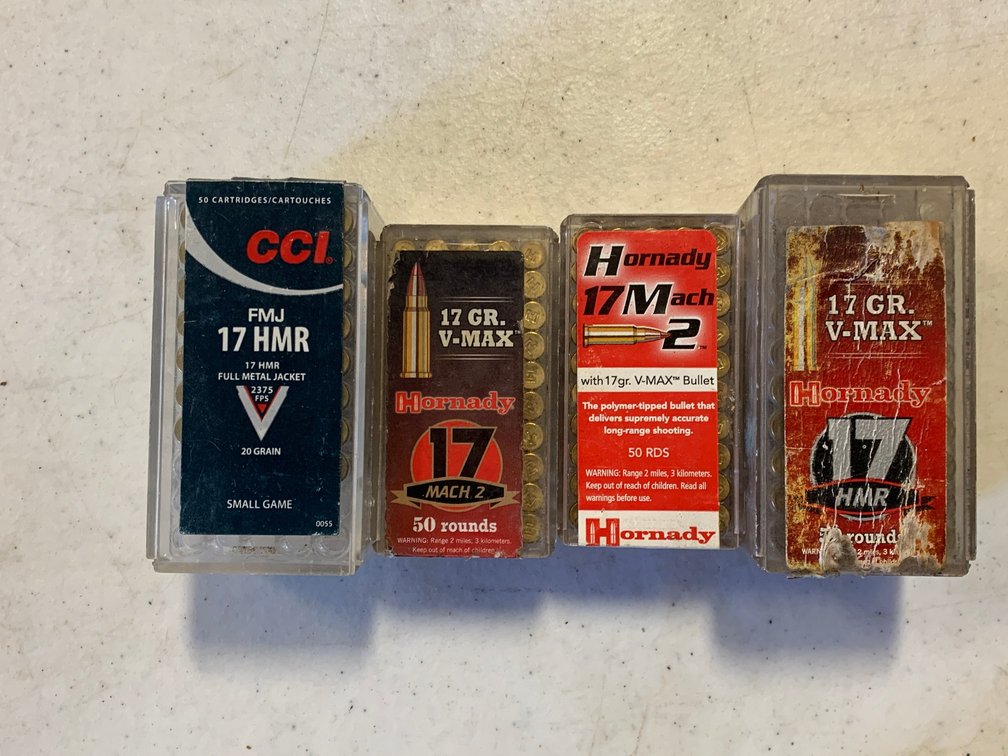 [2007]  Ammo Lot: .17 Mach 2 and .17 HMR