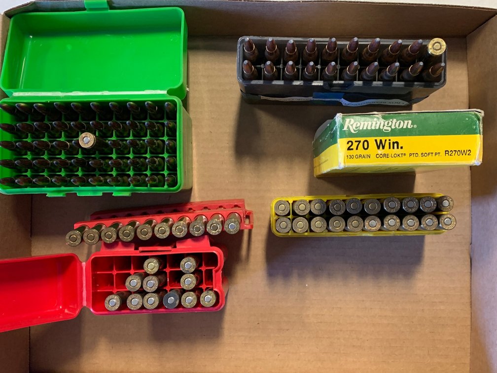 [2131]  Ammo Lot: .270 Win