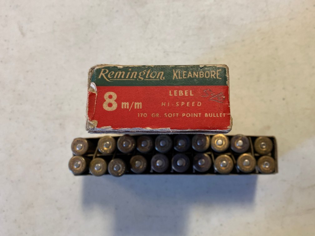 [2209]  Ammo Lot: 8mm Lebel