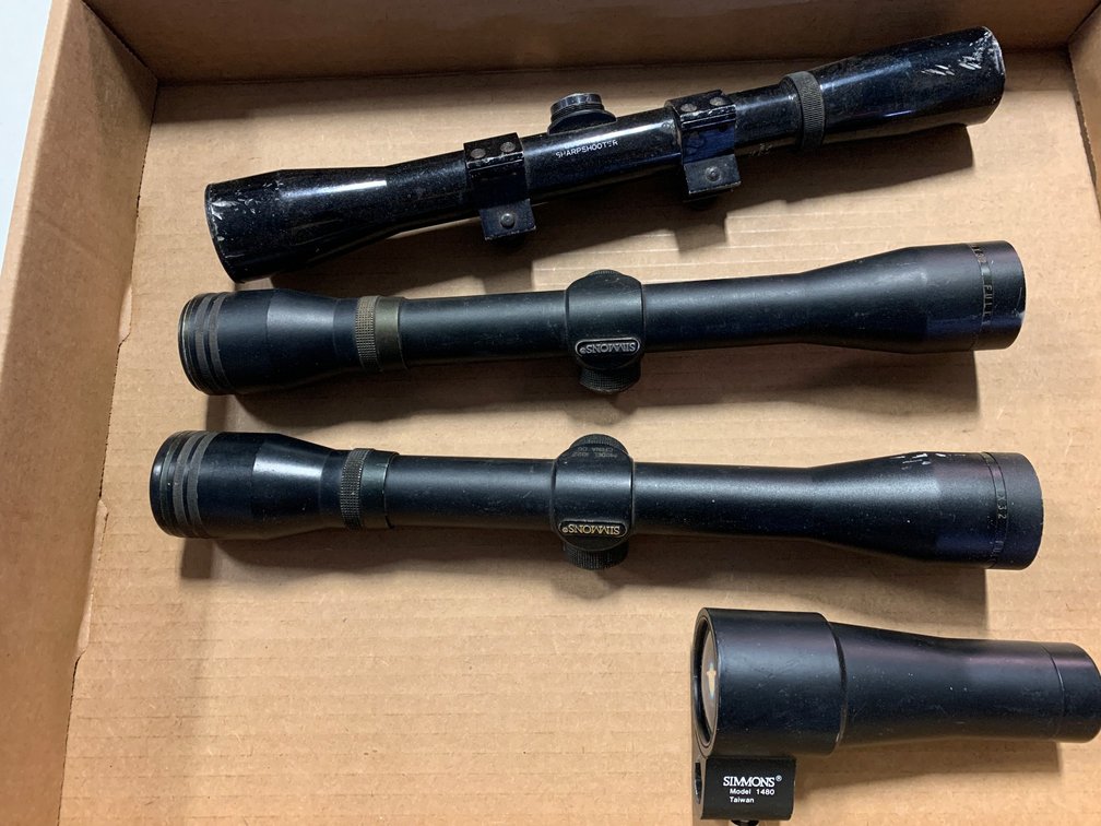[3187]  Three Scopes and Part of a Boresighter