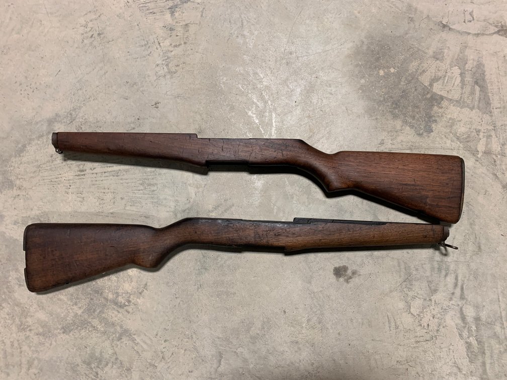 [3266]  Two Garand Stocks
