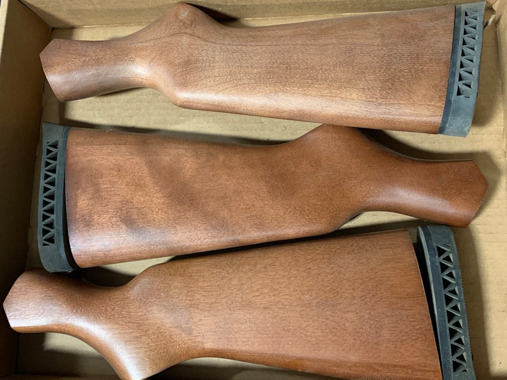[3244]  Three Replacement Gun Stocks