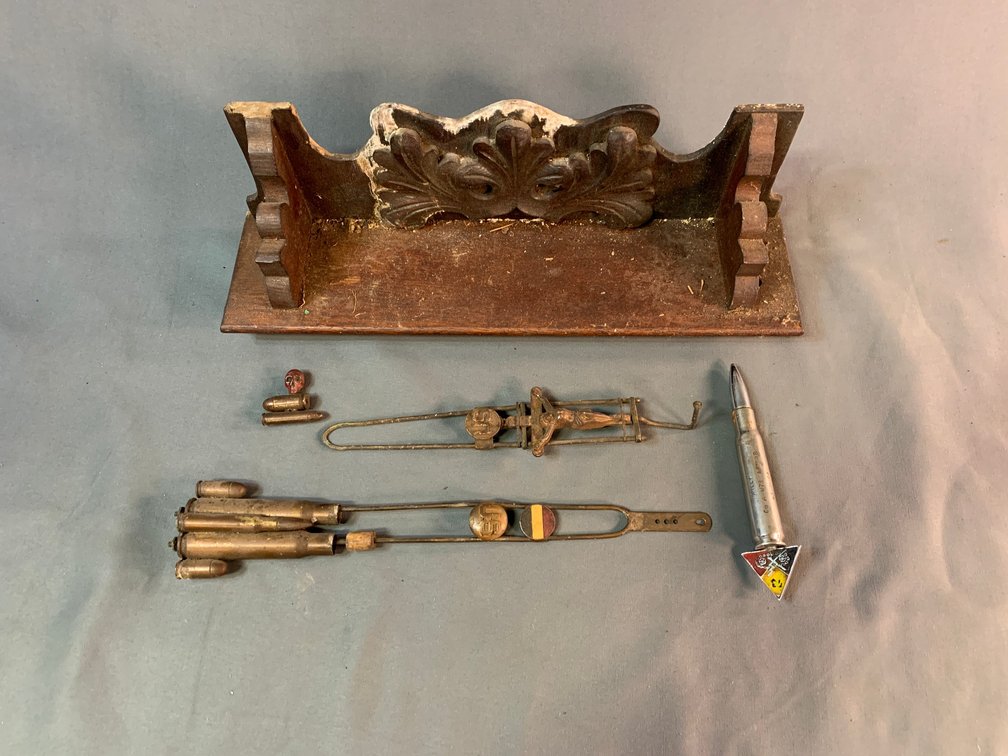 [3406]  Simulated Trench Art Pieces