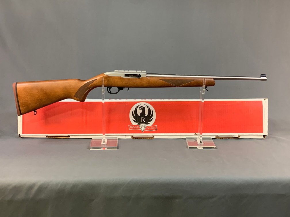 [431]  Ruger 10/22 Satin Stainless .22 LR | SN:R75-47570