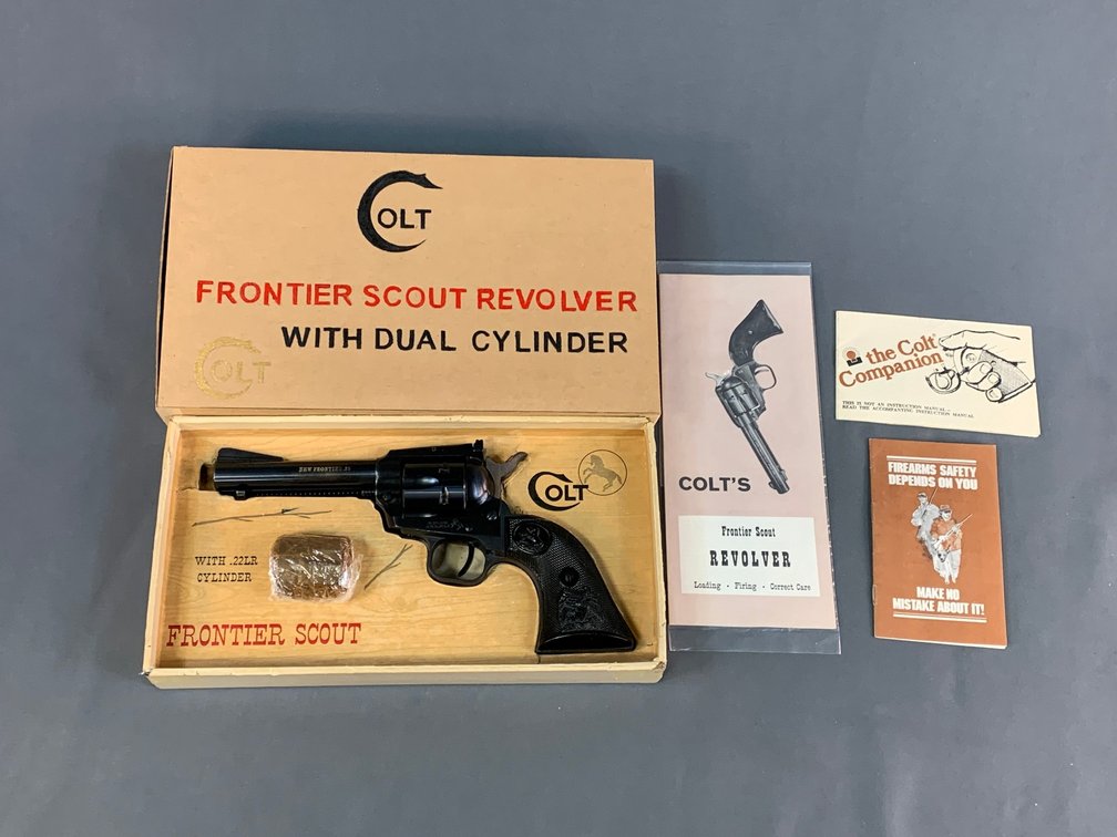 [42]  Colt New Frontier Dual Cylnder .22 | SN:G227574