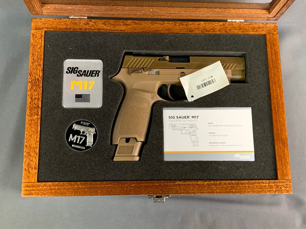 [163]  Sig Sauer M17 9x19mm | SN:M17-3187