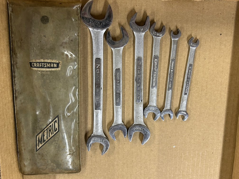 Craftsman Metric Wrench Set