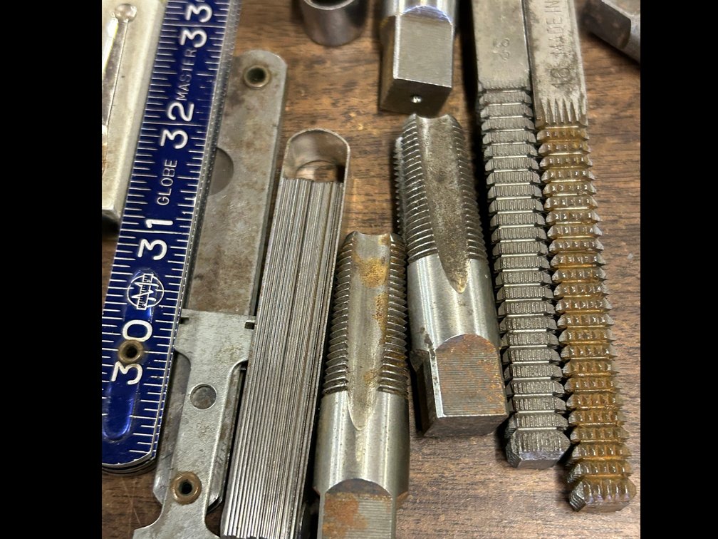 Feeler Gauges, thread Files, Pipe Taps, Pocket Bubble Level