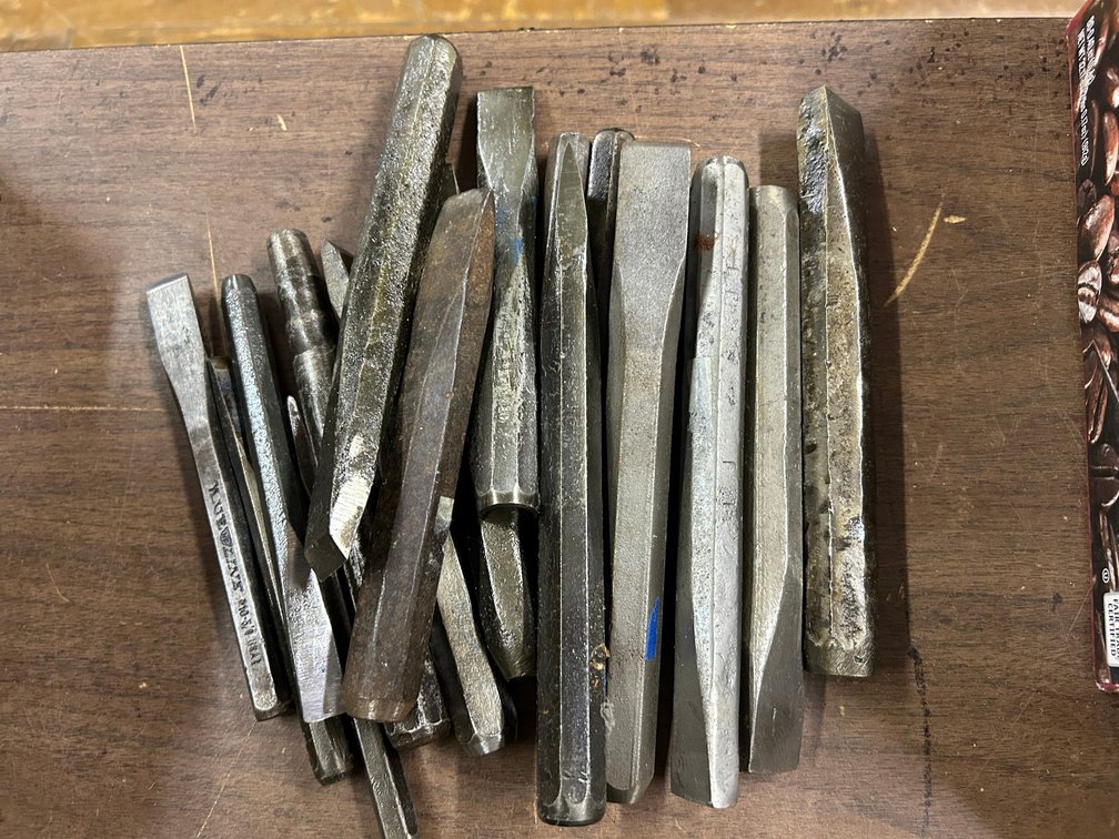 Coal Chisels, Center Punches