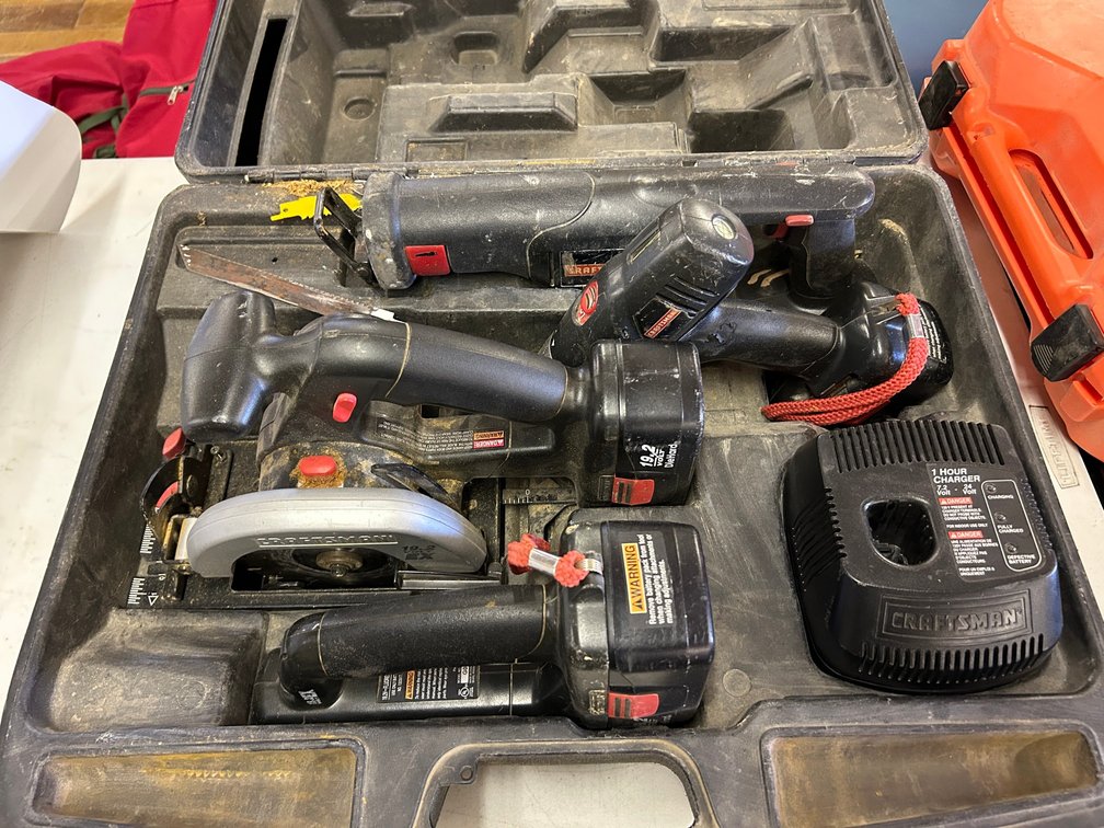 Craftsman 19.2 Volt Tool Set in a Hard Case