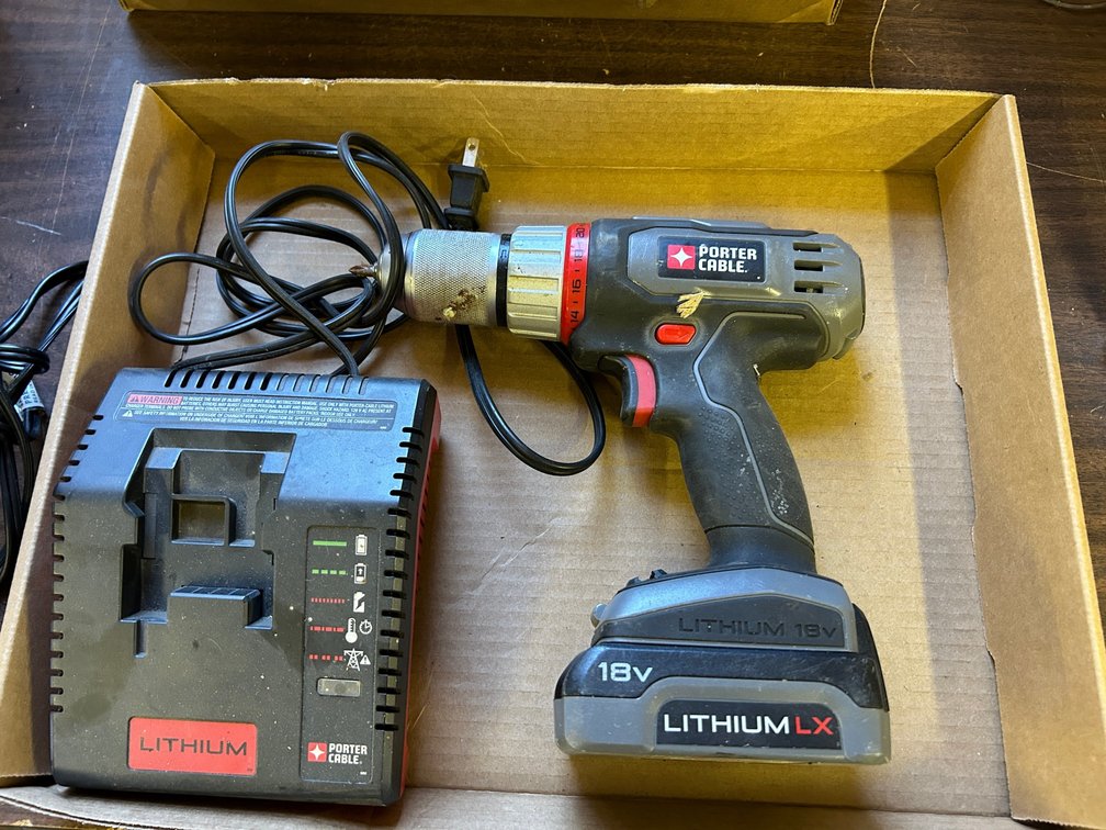 Porta Cable Battery Drill with Charger