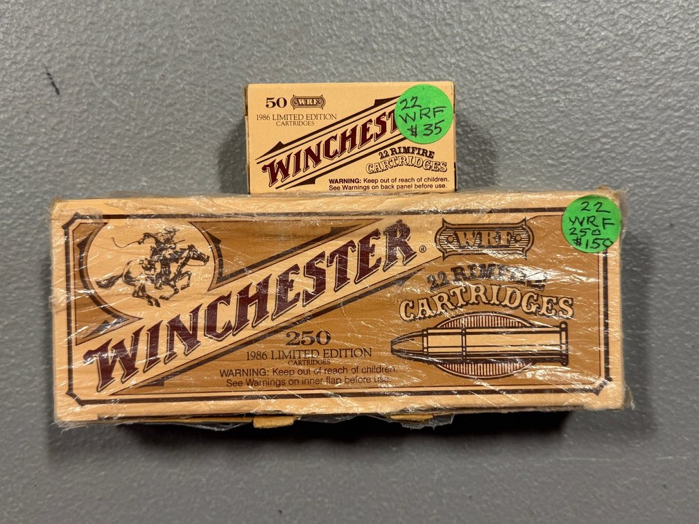 [2033]  Ammo Lot: .22 WRF
