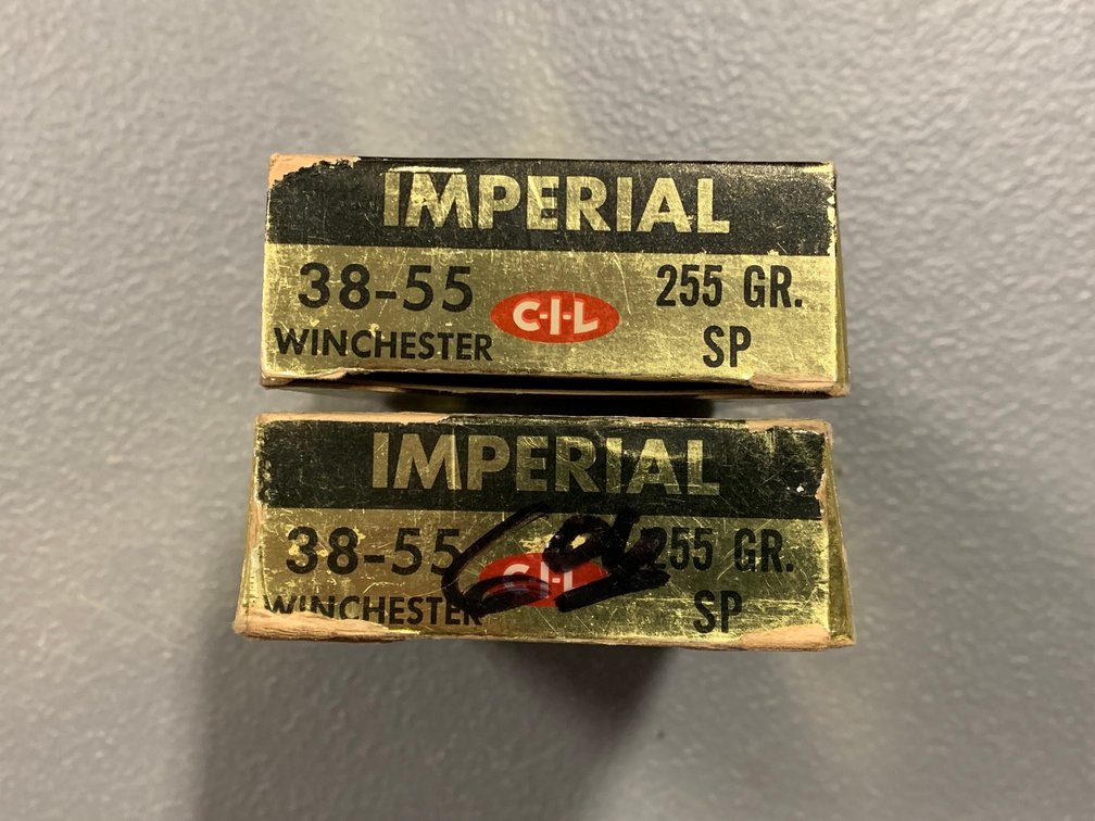 [2077]  Ammo Lot: .38-55 Winchester