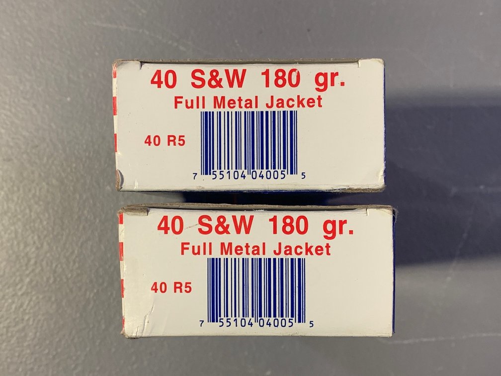 [2081]  Ammo Lot: .40 S&W