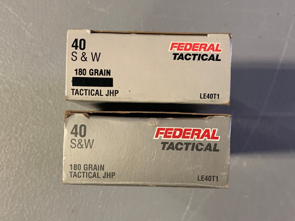 [2082]  Ammo Lot: .40 S&W
