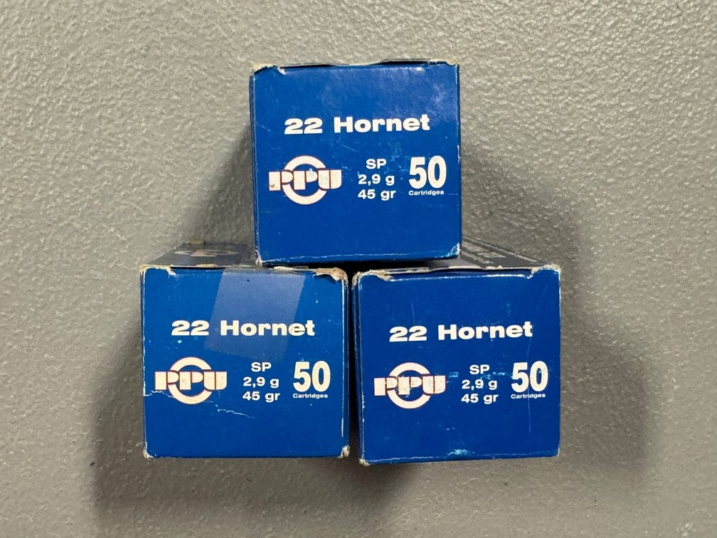 [2008]  Ammo Lot: .22 Hornet