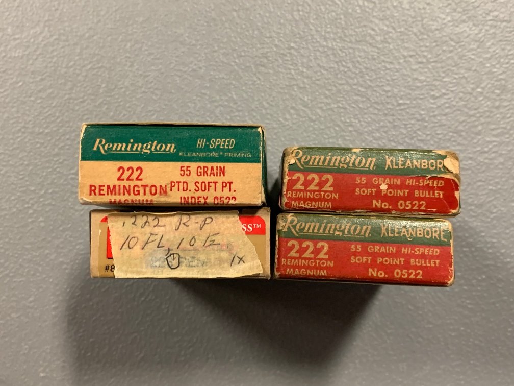 [2116]  Ammo Lot: .222 Rem Mag