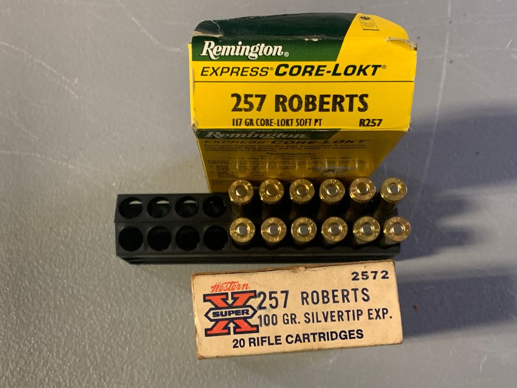 [2127]  Ammo Lot: .257 Robts