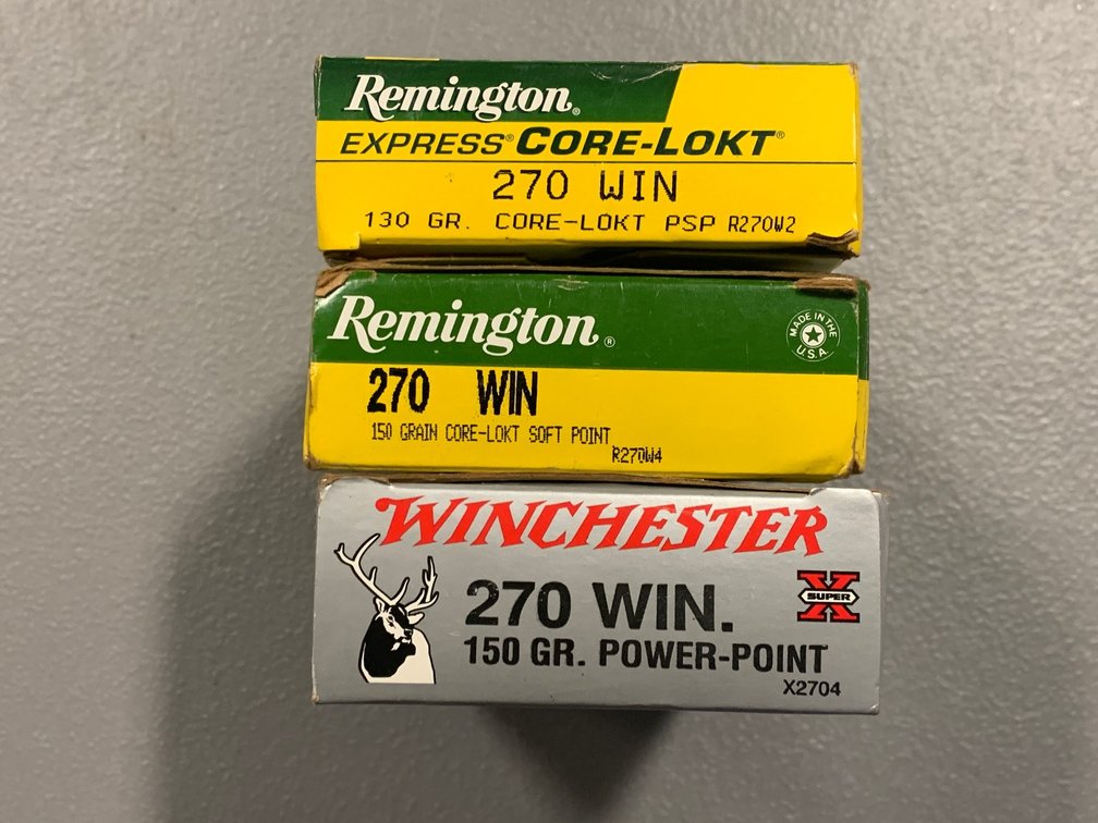 [2129]  Ammo Lot: .270 Win