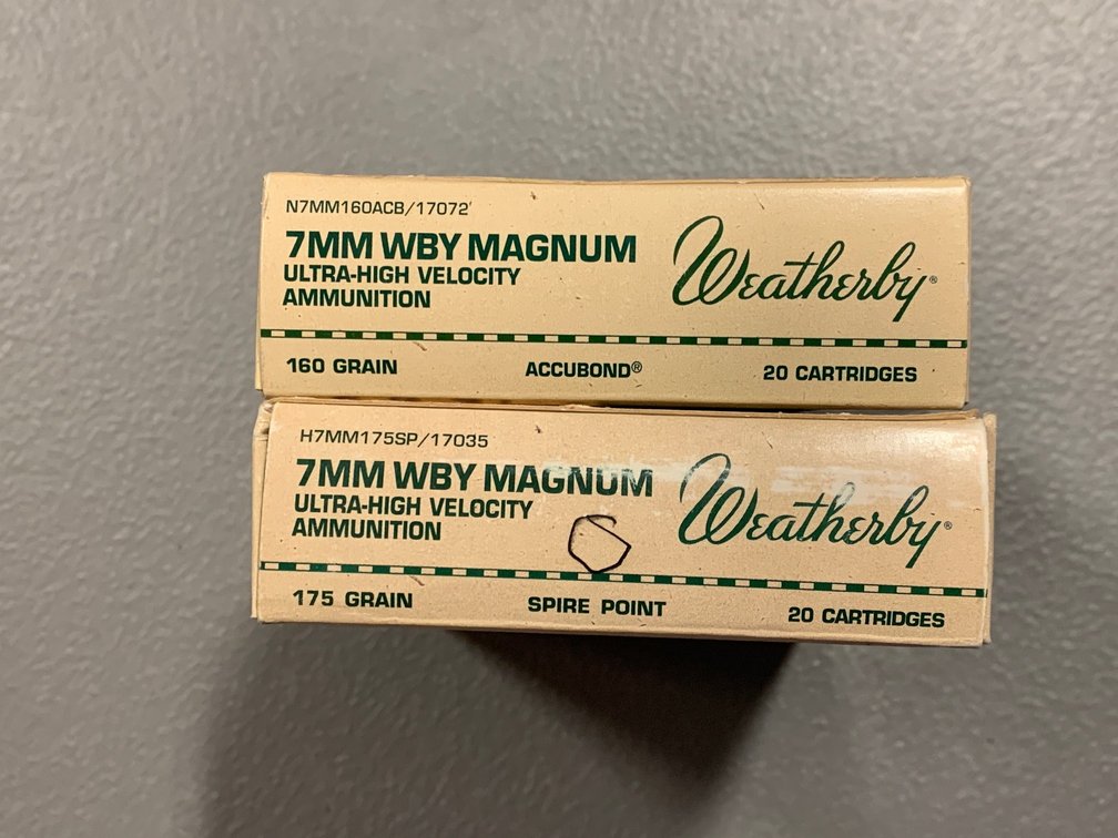 [2186]  Ammo Lot: 7mm Wby Mag
