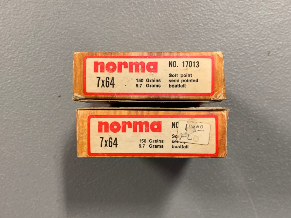 [2191]  Ammo Lot: 7x64