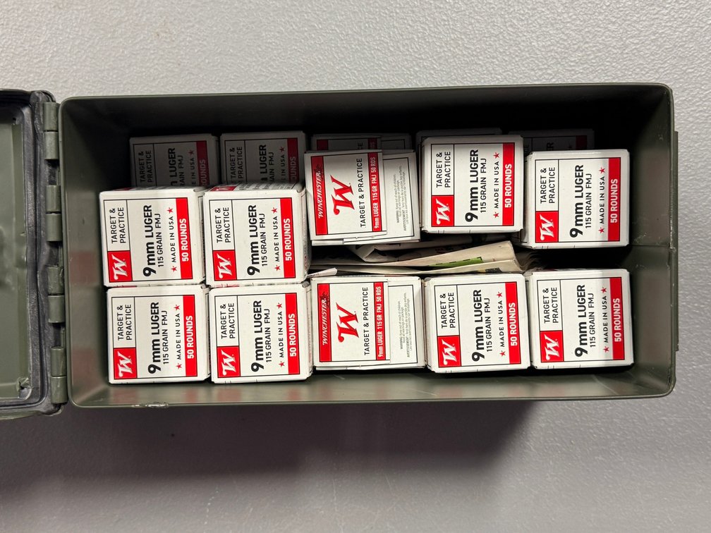 [2227]  Ammo Lot: 9mm Luger